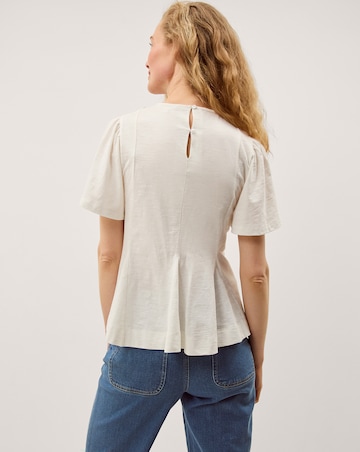 Monsoon Ria Ruffle Jersey T-Shirt