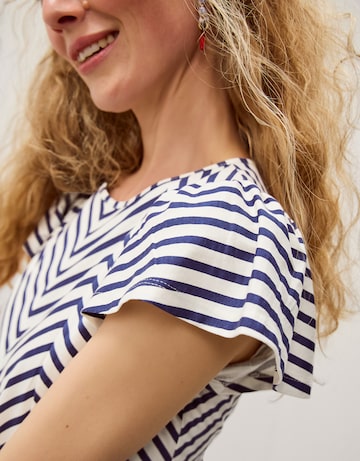 Monsoon Shola Stripe Jersey Maxi Dress