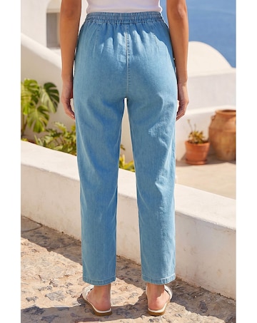 Roman Petite Stretch Denim Trousers