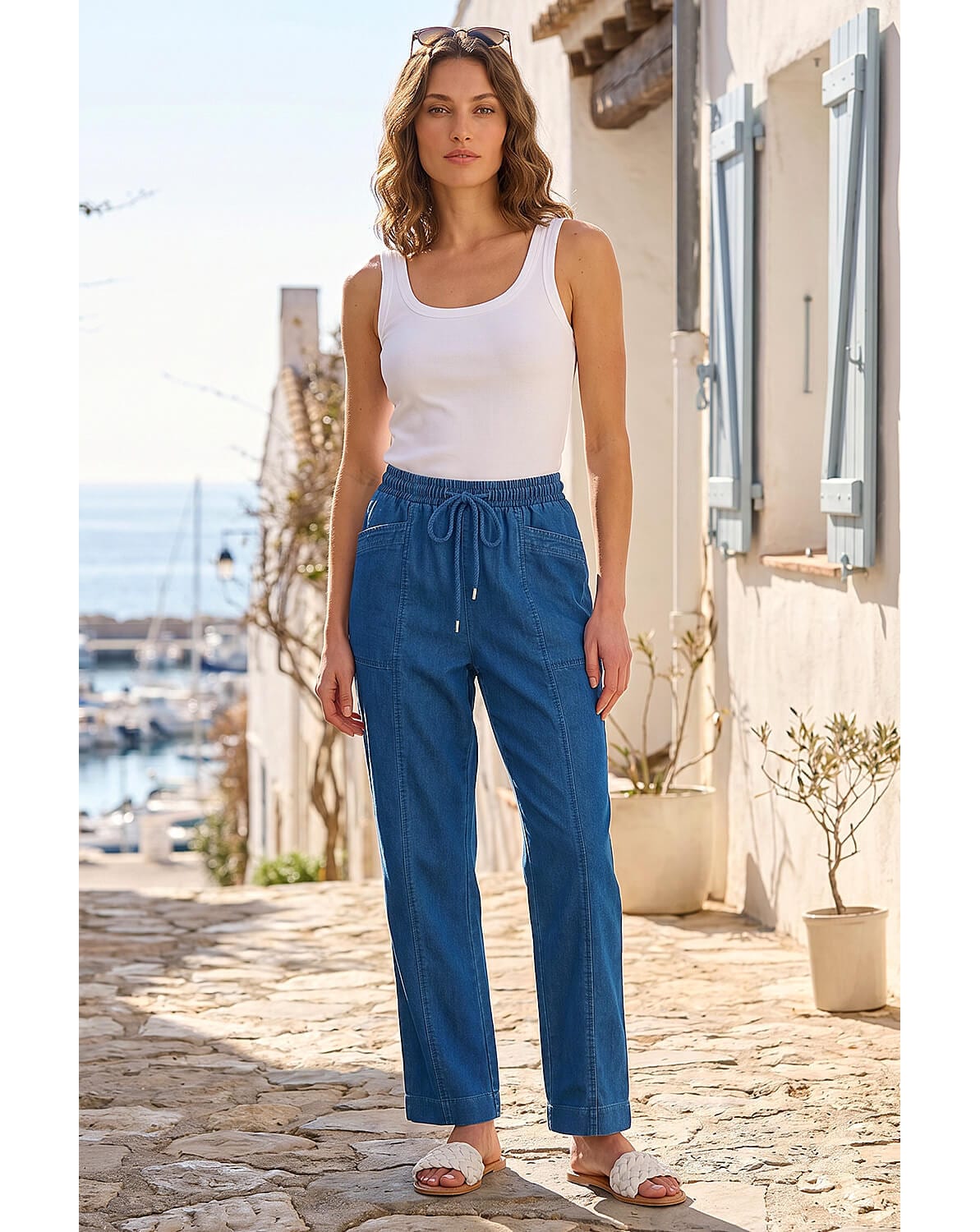 New In - Roman Petite Seam Detail Stretch Jean