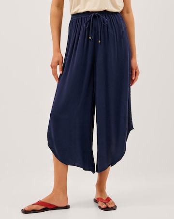 Monsoon Teri Drawstring Culotte Trousers