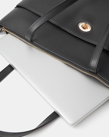 Accessorize Twistlock Laptop Tote Bag