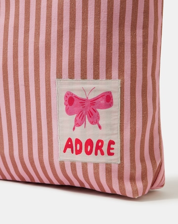 Accessorize Adore Stripe Tote Bag