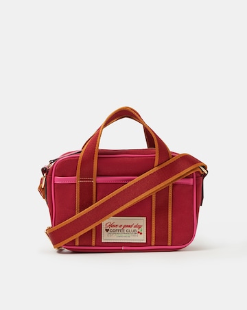 Accessorize Top Handle Canvas Crossbody Bag
