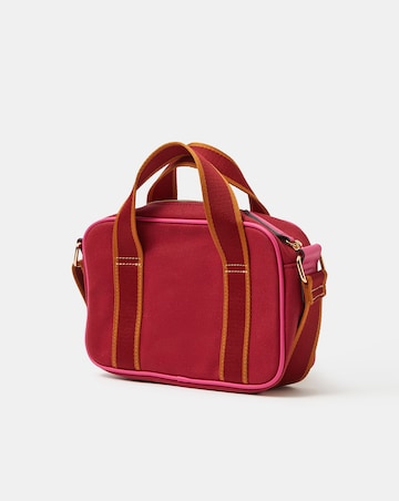Accessorize Top Handle Canvas Crossbody Bag