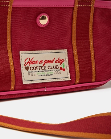 Accessorize Top Handle Canvas Crossbody Bag