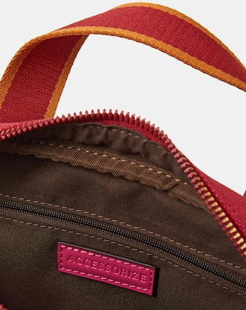 Accessorize Top Handle Canvas Crossbody Bag