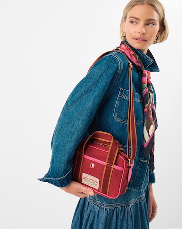 Accessorize Top Handle Canvas Crossbody Bag