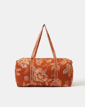 Accessorize Floral Quilted Weekend Bag
