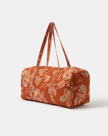 Accessorize Floral Quilted Weekend Bag