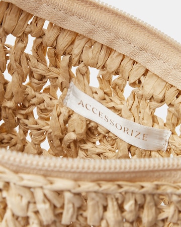 Accessorize Woven Handheld Bag