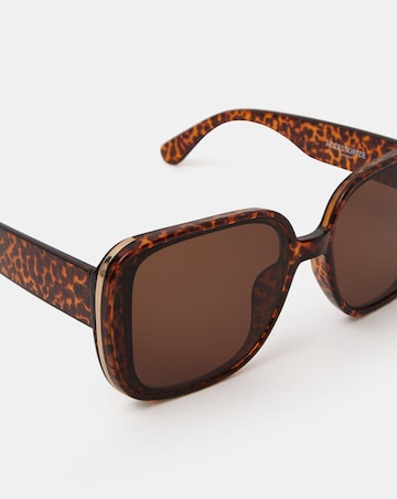 Accessorize Leopard Print Sunglasses