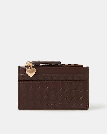 Accessorize Woven Card Holder