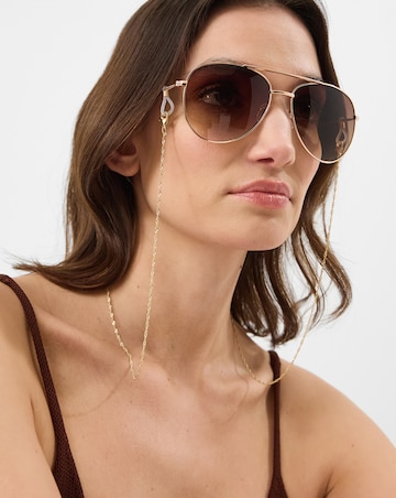 Accessorize Twisted Sunglasses Chain