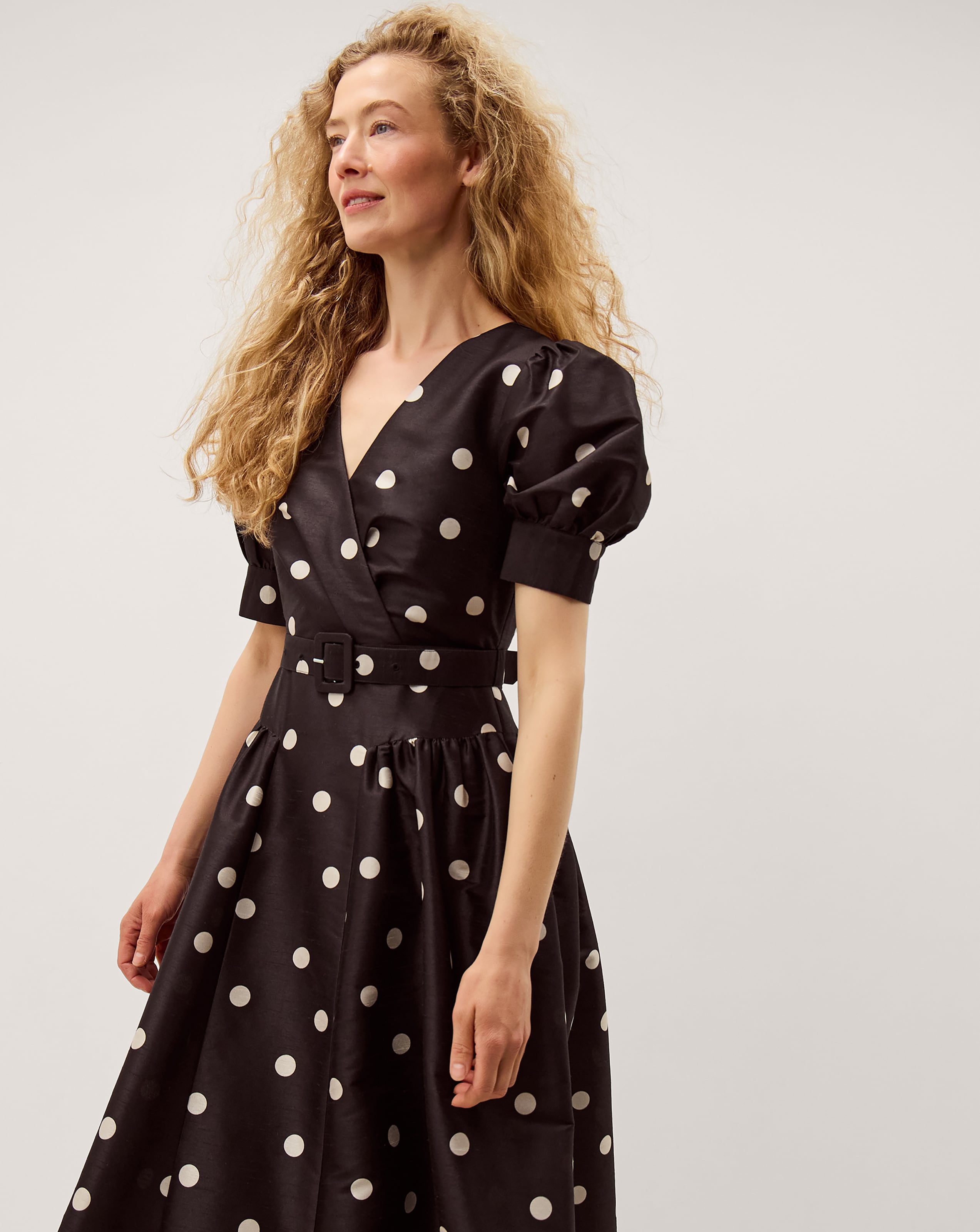 New In - Monsoon Amara Belted Midi Dress