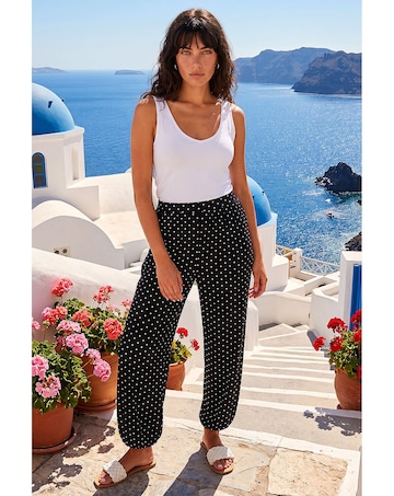 Roman Polka Dot Balloon Trouser