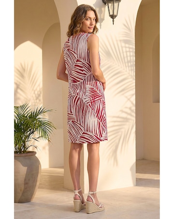 Roman Petite Buttoned Shift Dress