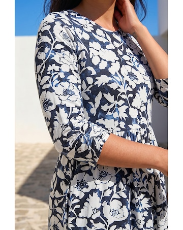 Roman Petite Floral Midi Dress