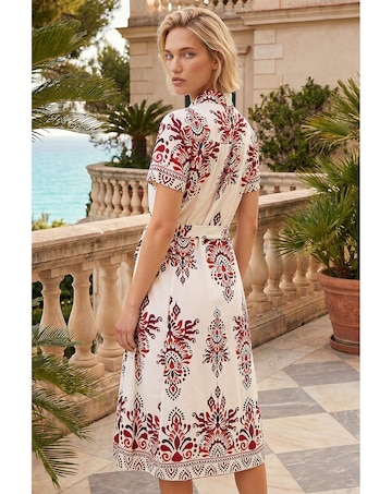 Roman Baroque Shirt Dress