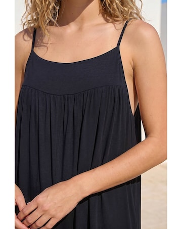 Roman Strappy Full Length Jumpsuit