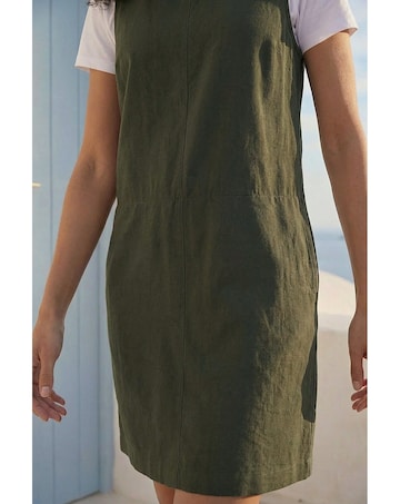 Roman Seam Detail Pocket Shift Dress
