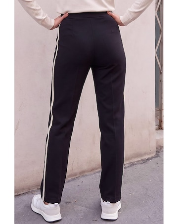 Roman Petite Side Stripe Ponte Trouser