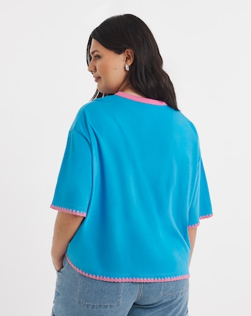 Blue Cape Cod Lobster Graphic T-Shirt