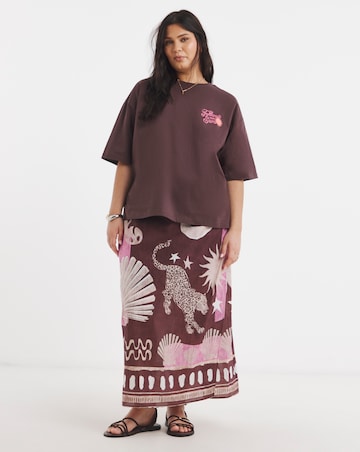 Chocolate Follow The Sun Graphic T-Shirt