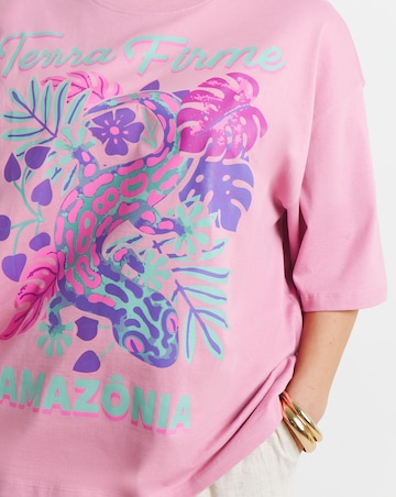 Pink Terra Firme Graphic T-Shirt