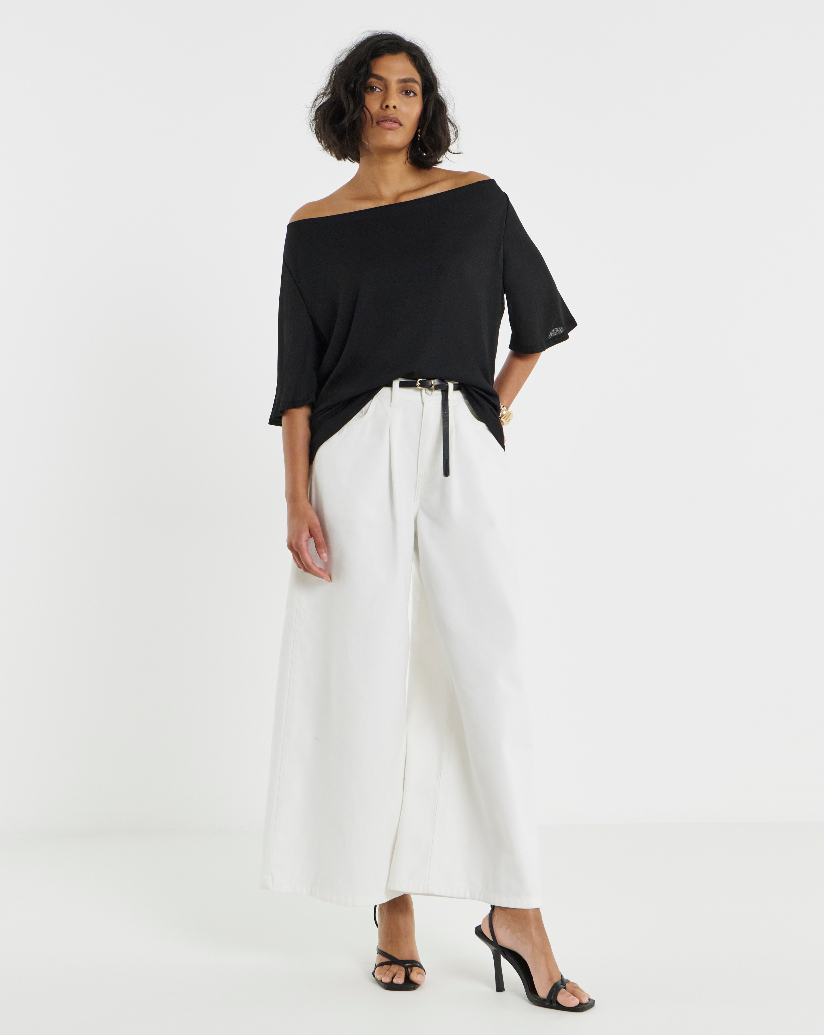New In - Off The Shoulder SS Top