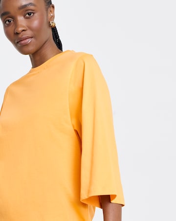 Simply Be Yellow Kimono T-Shirt