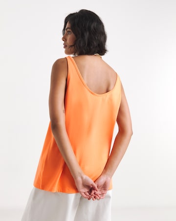 Simply Be Orange Slouch Vest