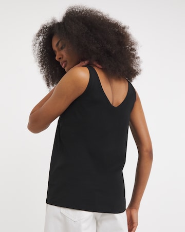 Simply Be Black Slouch Vest