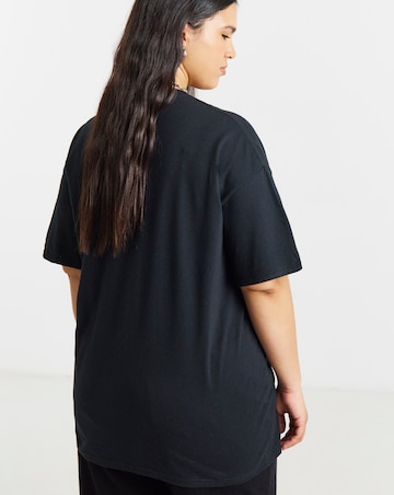 Simply Be Black AC/DC Short Sleeve License T-Shirt