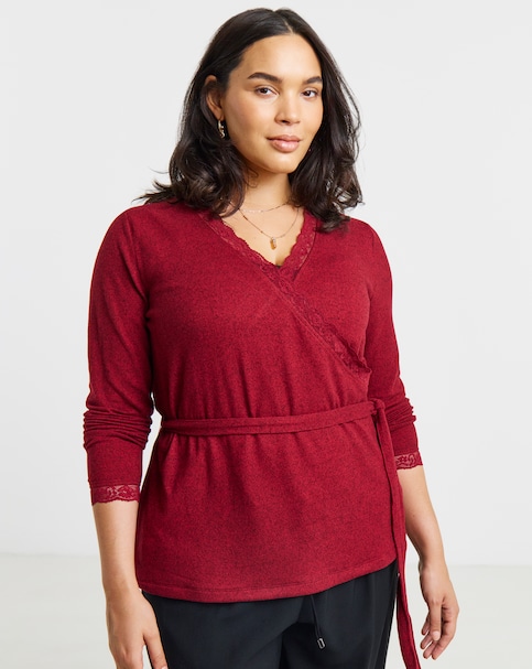 New In - Cosy Wrap Top