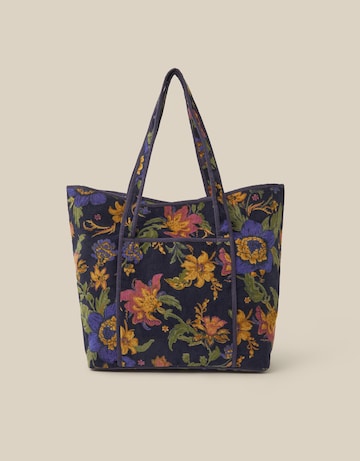 Monsoon Princella Floral Corduroy Tote