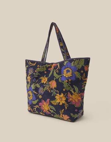 Monsoon Princella Floral Corduroy Tote