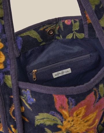 Monsoon Princella Floral Corduroy Tote