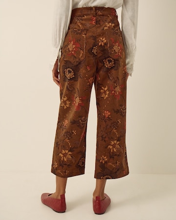 Monsoon Princella Cropped Floral Trousers