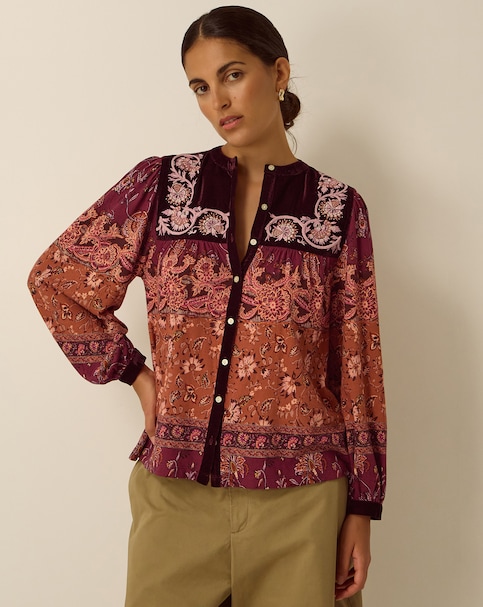 New In - Monsoon Hunter Floral Jersey Shirt