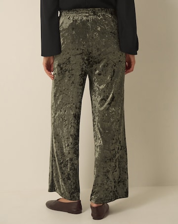 Monsoon Ola Crushed Velvet Joggers