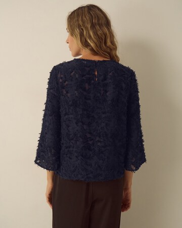 Monsoon Chrissy Bell Sleeve Fringe Top