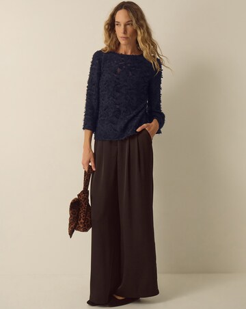 Monsoon Chrissy Bell Sleeve Fringe Top
