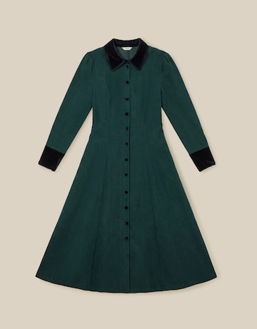 Monsoon Saba Collar Corduroy Midi Dress
