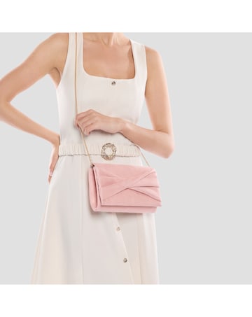 Paradox London Deloria Front Pleated Clutch Bag