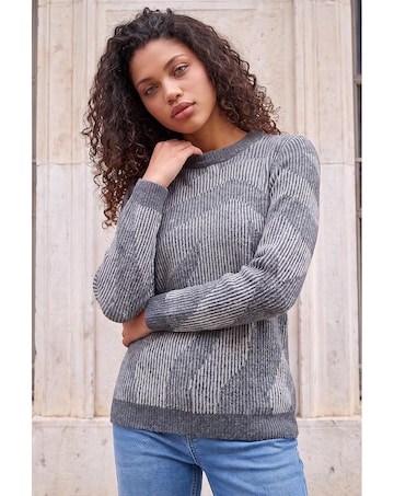 Roman Petite Abstract Knit Jumper