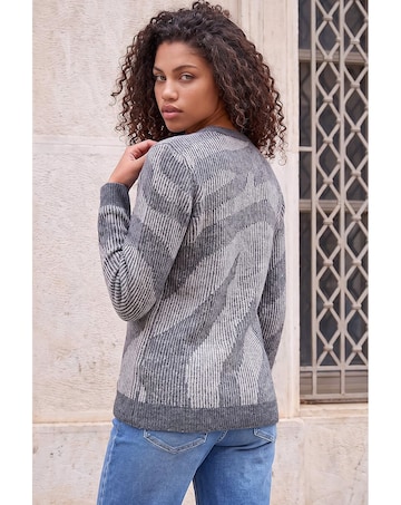 Roman Petite Abstract Knit Jumper