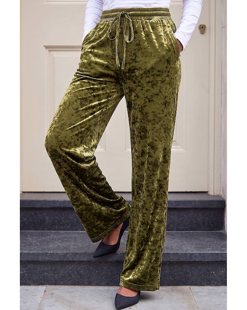New In - Roman Velvet Stretch Trouser
