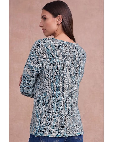 Roman Batwing Tape Yarn Jumper