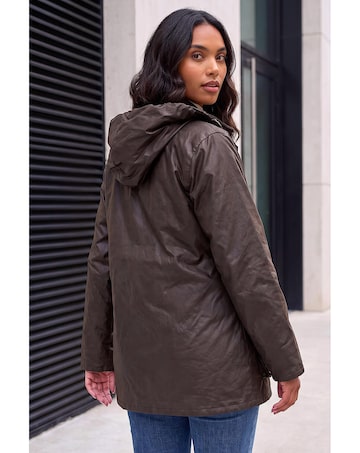 Roman Waxed Longline Coat